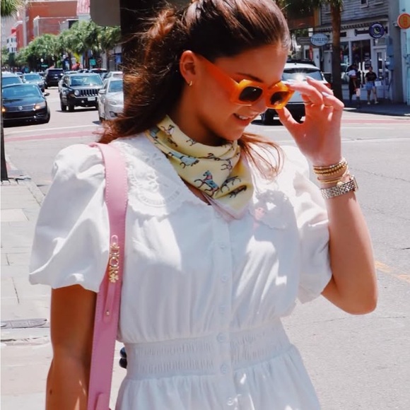 Elegant White Women's Romper - Picture 2 of 2